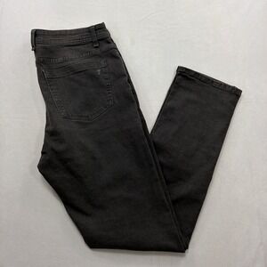 tpj Jeans Slim Thick Stretch Denim 5-Pocket Pants Grey Mens 34 x 34